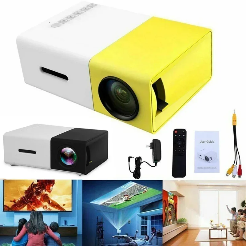 Home Cinema Media Player - Neuer YG300 Pro LED Mini-Projektor 480x272