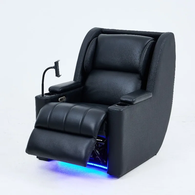 Home Cinema High End - Heimkino, privates First-Class-Ledersofa, Kino, Wohnzimmer, elektrisch,