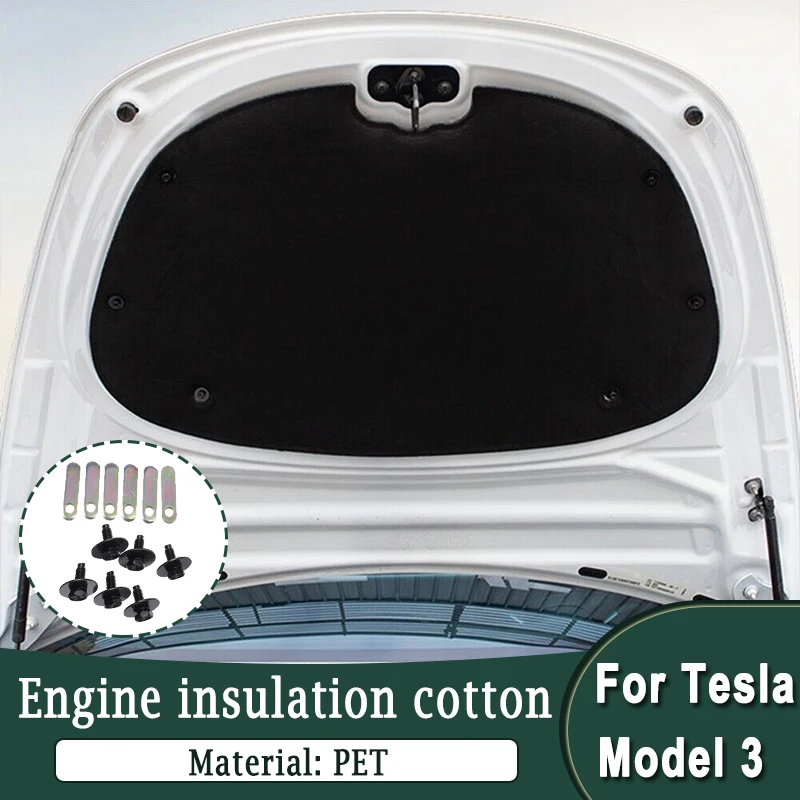 Noise Isolating Pad - Für Tesla Modell 3 Haube Motor