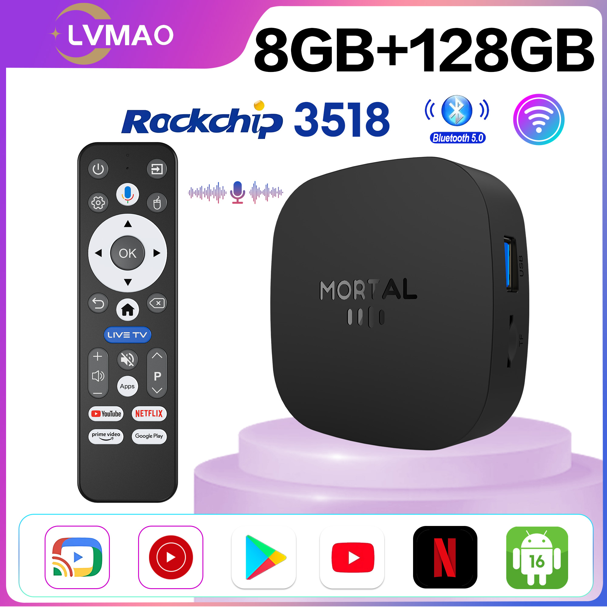 Home Cinema Google - Neue TV-Box T1+ RK3518 (2026) –