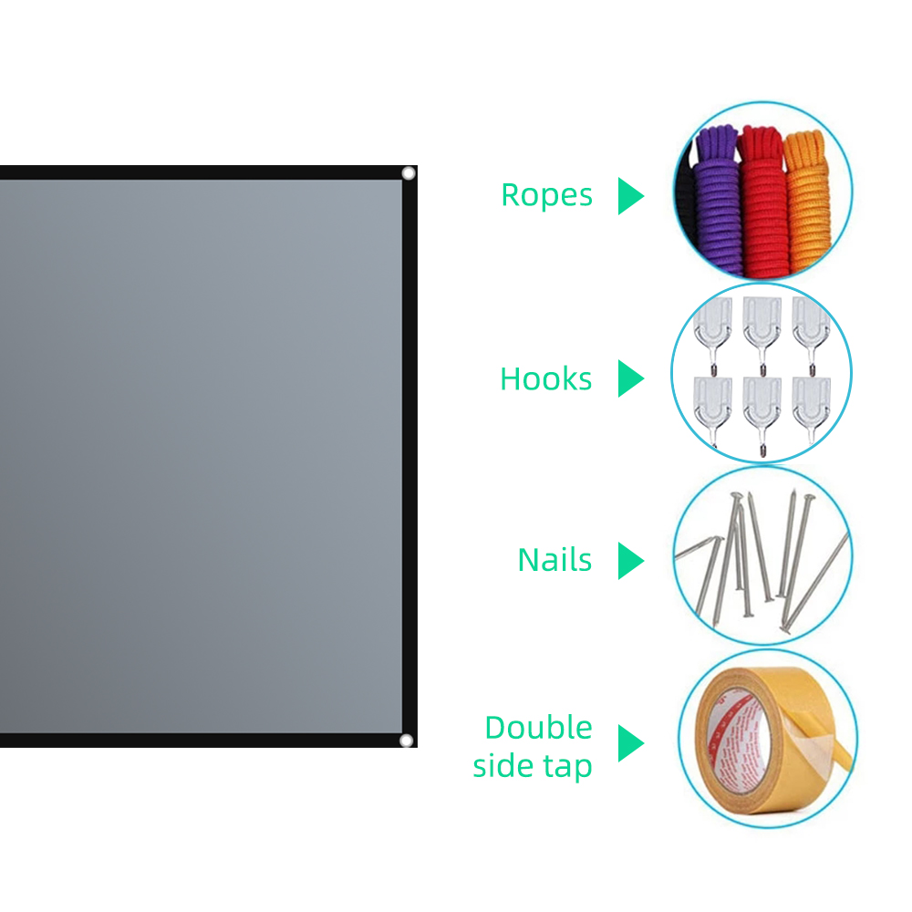 beamer leinwand Salange Projek – Home Cinema Screen Bewertung und Preis