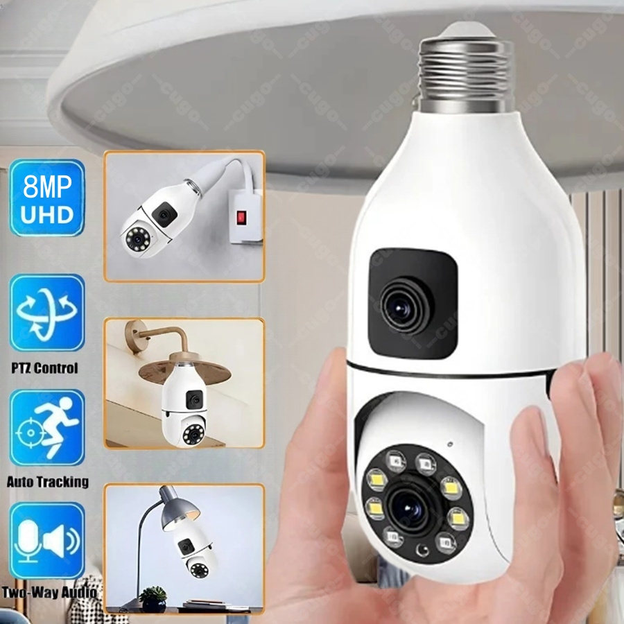 E27-Glühbirnen-Überwachungskam – Home Cinema Screen Bewertung und Preis