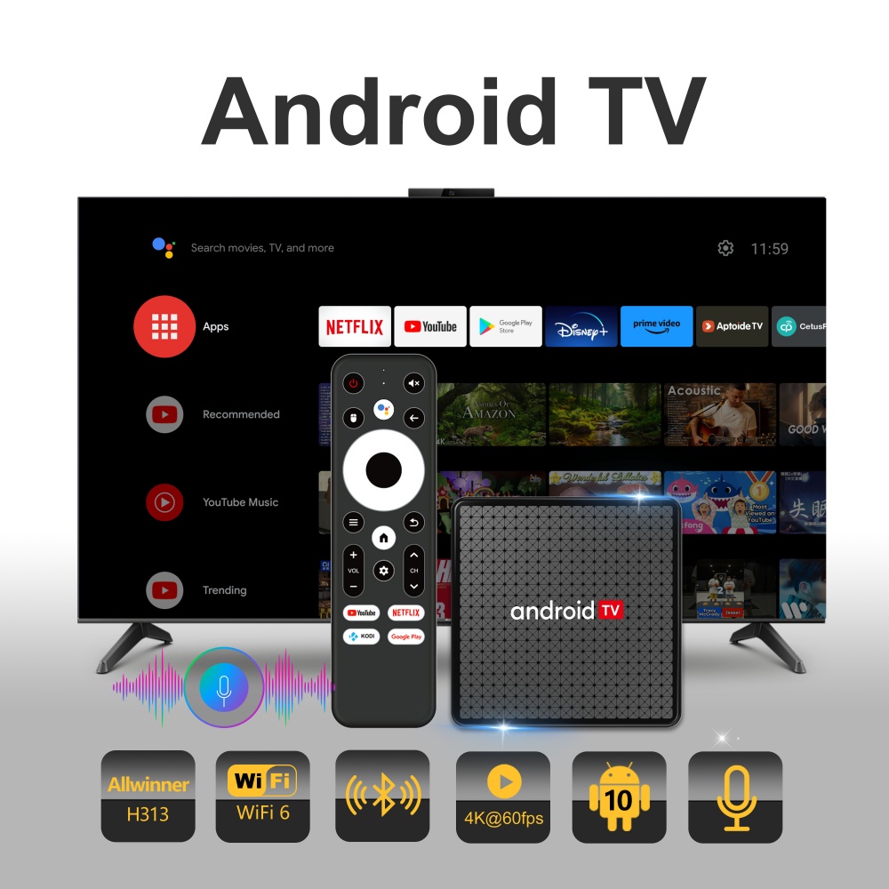 Wudung X5 TV-Box AndroidTV All – Home Cinema Media Player Bewertung und Preis