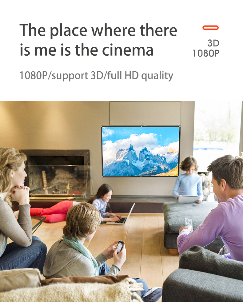 MIXITO Projektionsvorhang, 16: – Home Cinema Screen Bewertung und Preis