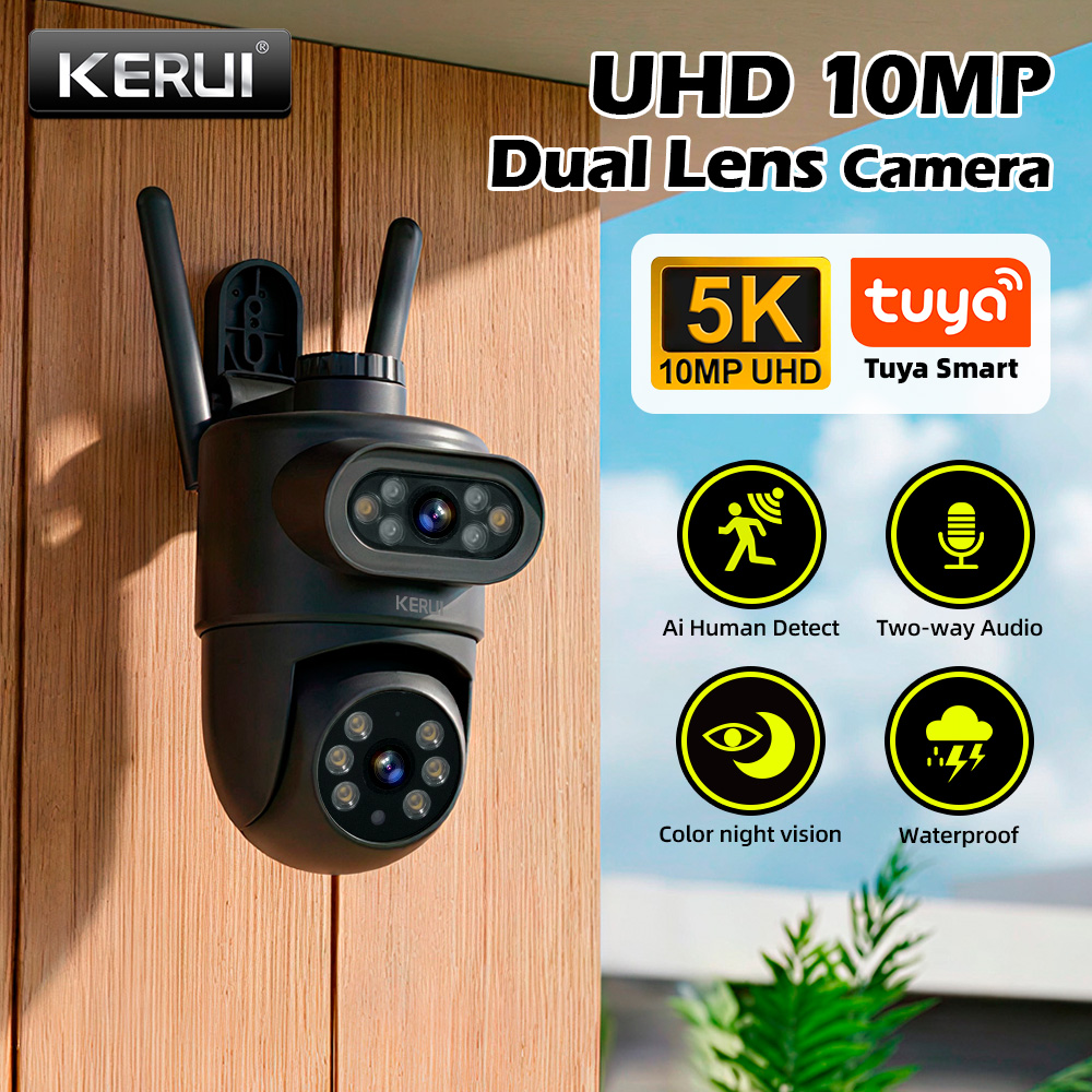KERUI 5K 10MP HD WLAN PTZ IP-K – Home Cinema Screen Bewertung und Preis
