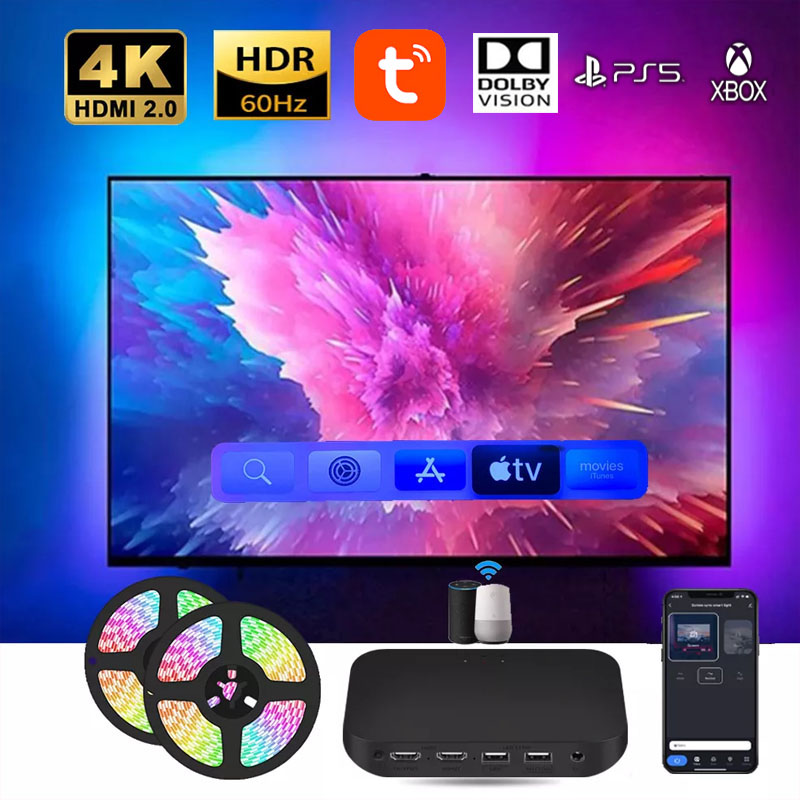 Smart Ambient TV Led-hintergru – Home Cinema Google Bewertung und Preis