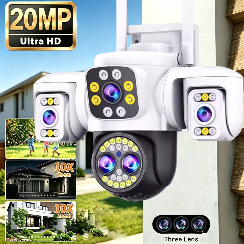 20MP Überwachungs-WLAN-Kamera  – Home Cinema Screen Bewertung und Preis