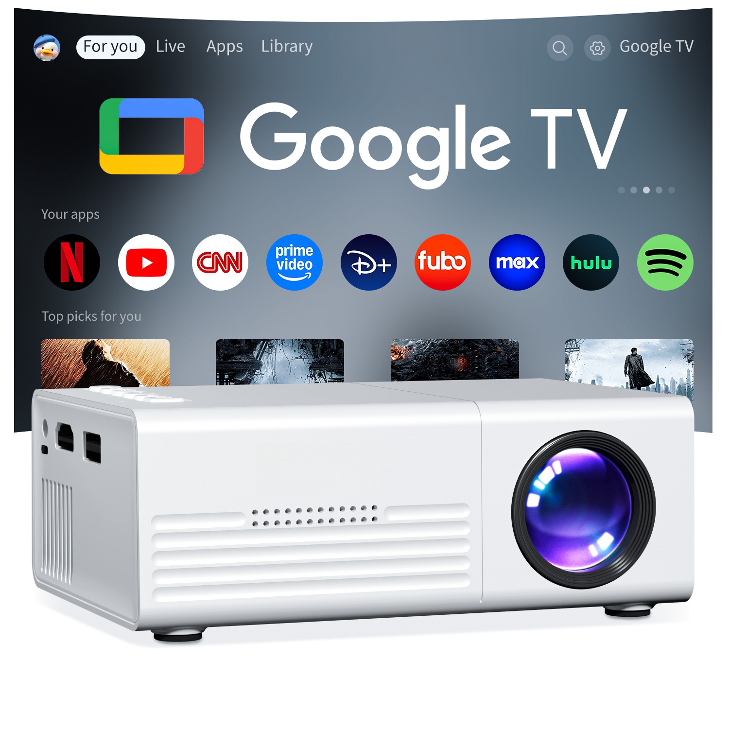 Mini-Projektor TFT LCD WLAN Bl – Home Cinema Media Player Bewertung und Preis