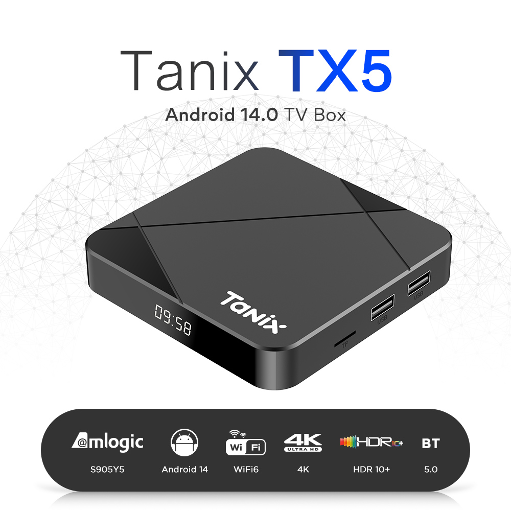 Original Tanix TX5 Android14 T – Home Cinema Media Player Bewertung und Preis