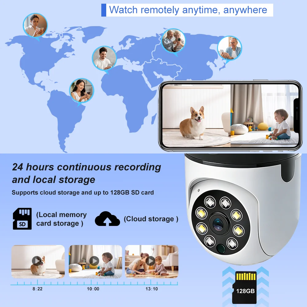 Innen-WLAN-Kamera Tuya Smart L – Home Cinema Screen Bewertung und Preis